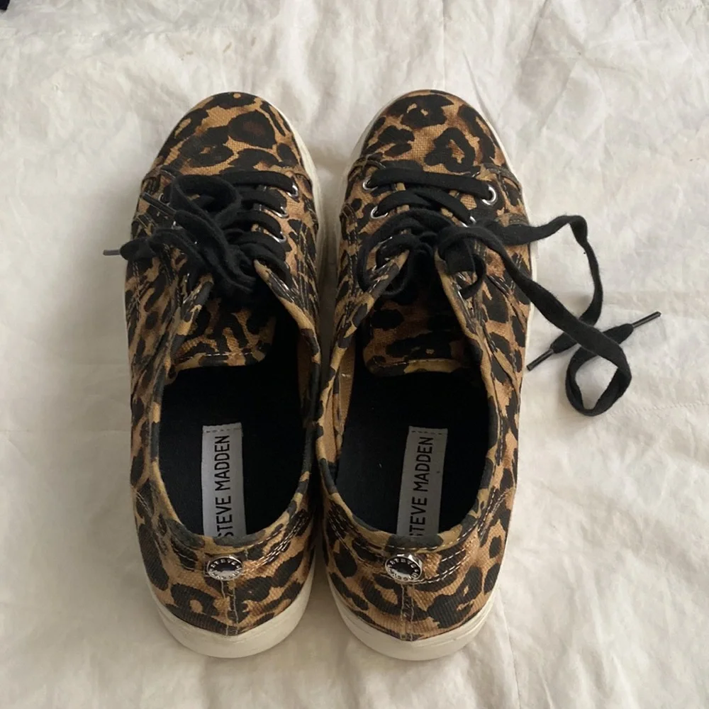 Steve Madden Platform Sneakers - Picture 3 of 4